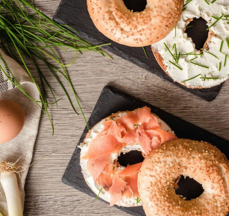 modern bread and bagel
