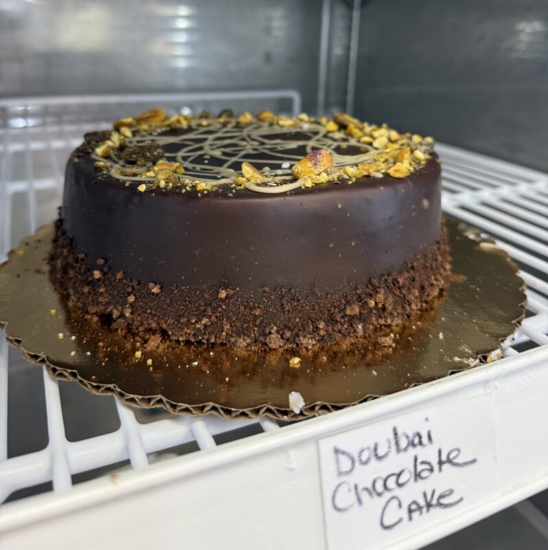 Dubai Chocolate Cake, Millers Bakery