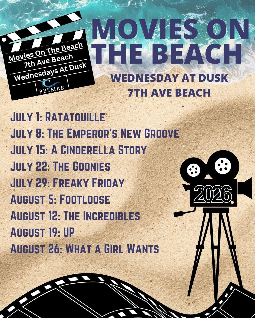 Movies on the Beach Belmar