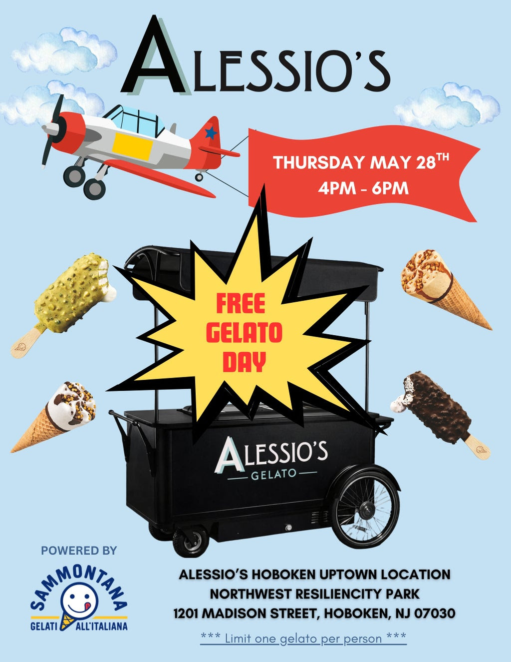 Alessio’s Free Gelato Day