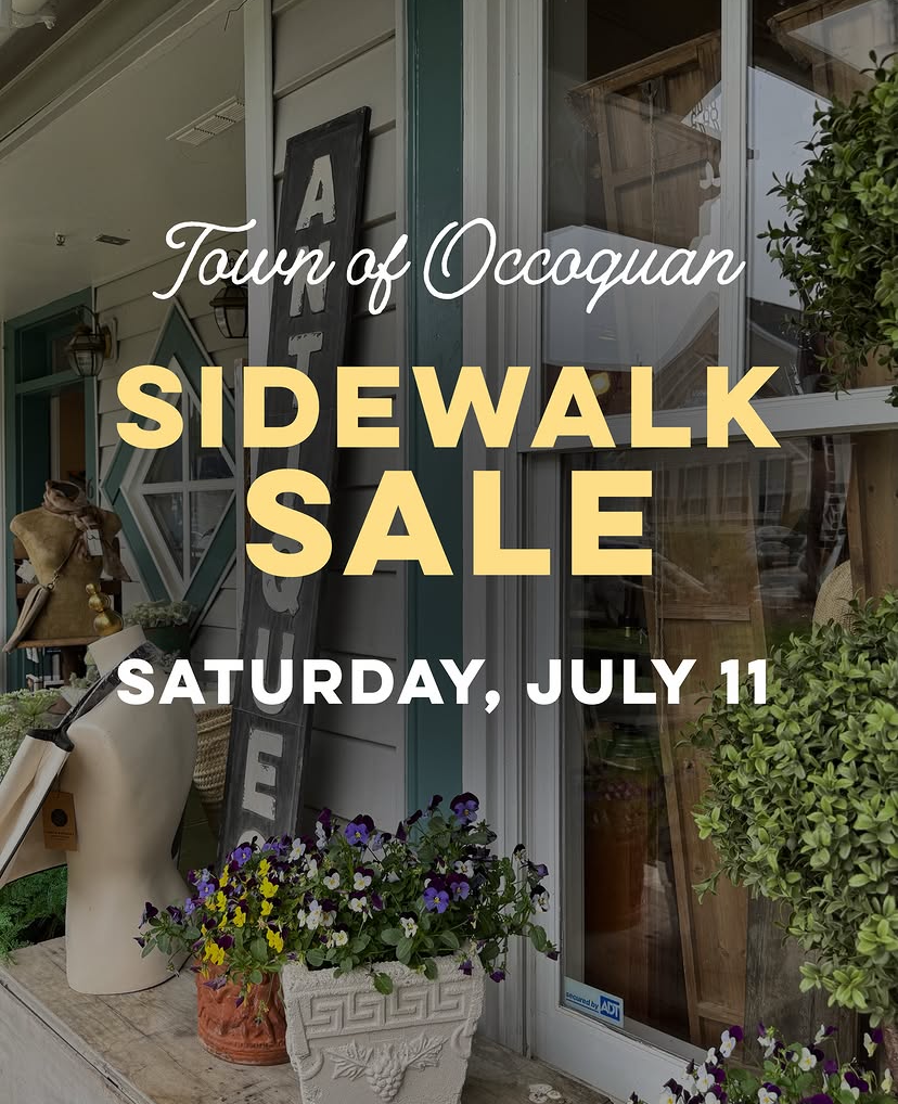 Sidewalk Sale in Historic Occoquan