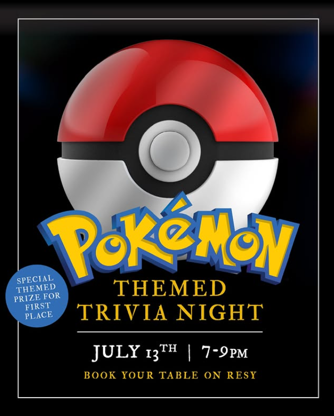 Pokémon Trivia Night at Franklin Social