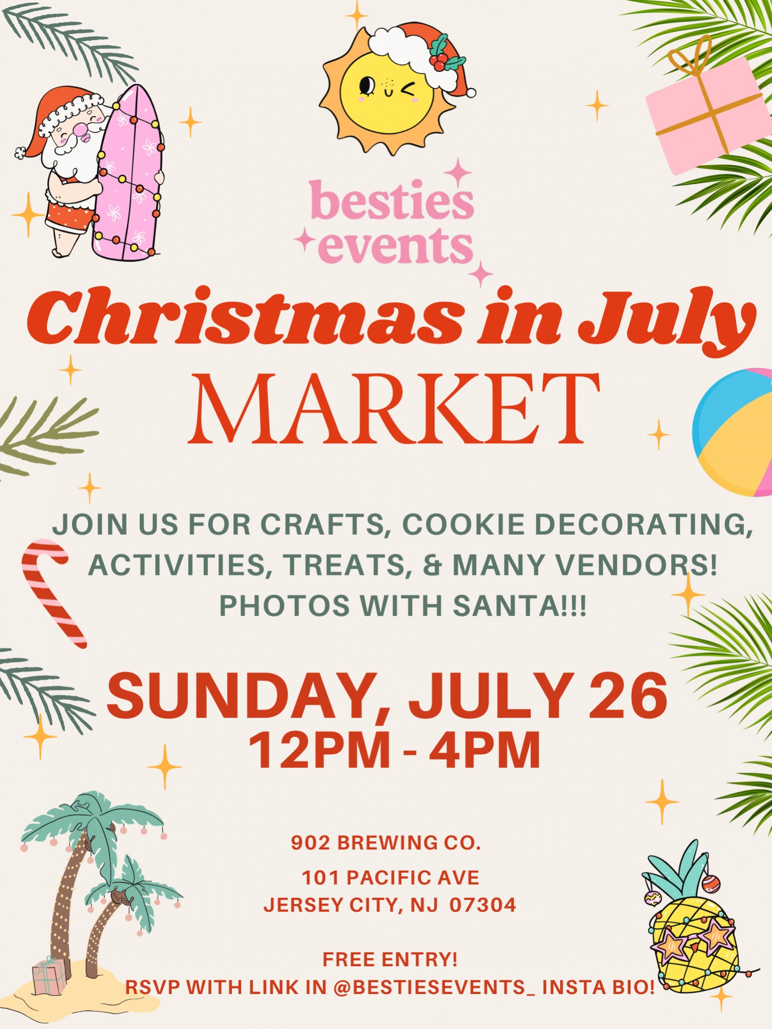 Christmas in July Market