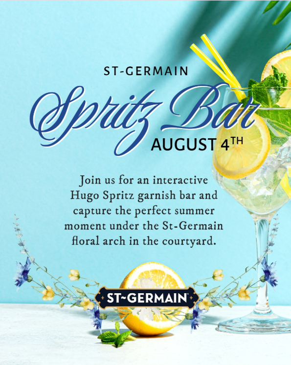St-Germain Floral Pop-Up