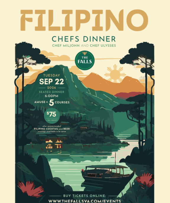 Filipino Chef’s Dinner at The Falls in Falls Church