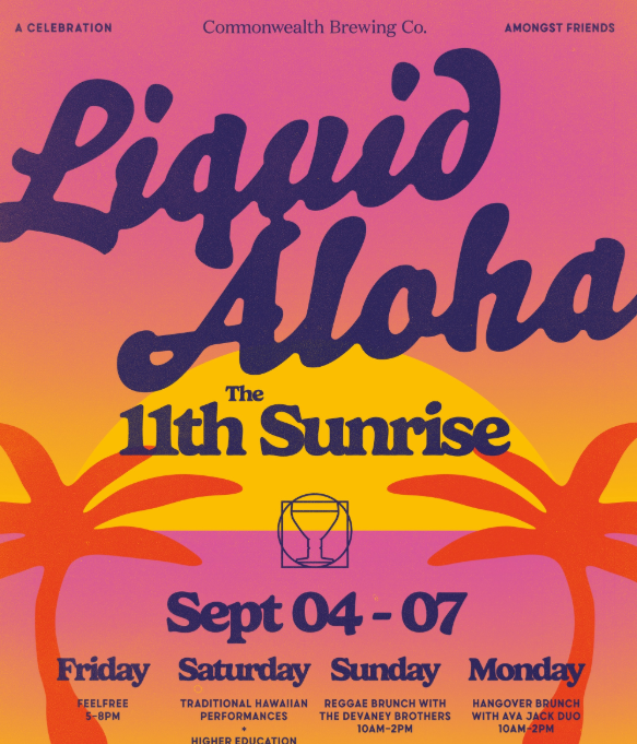 Liquid Aloha: The 11th Sunrise at Commonwealth Brewing Co. in Fairfax