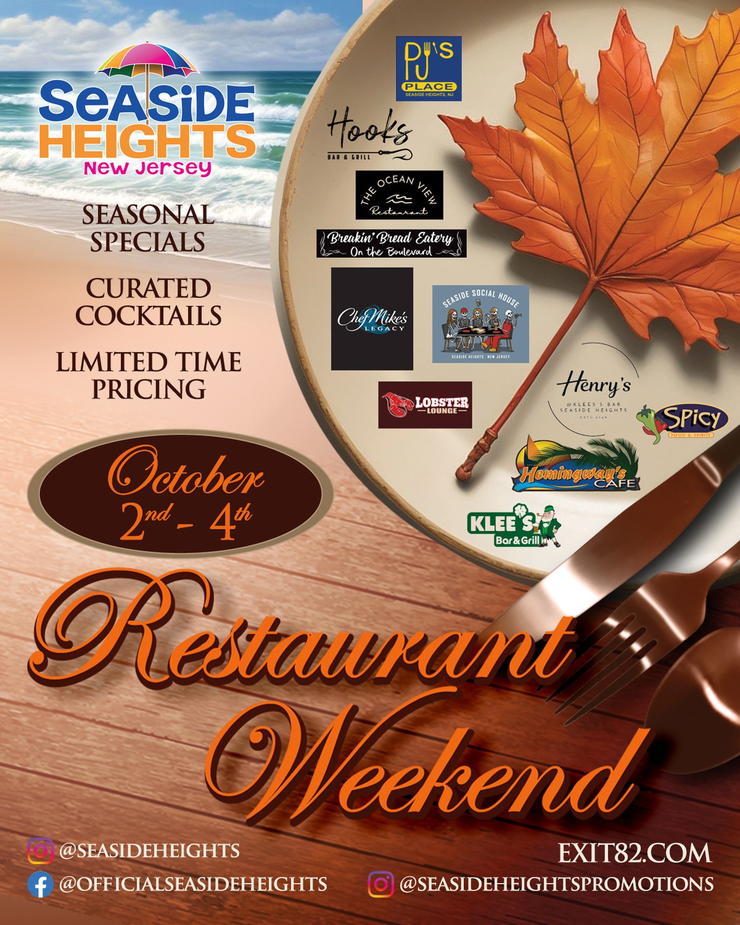 Seaside Heights Restaurant Weekend
