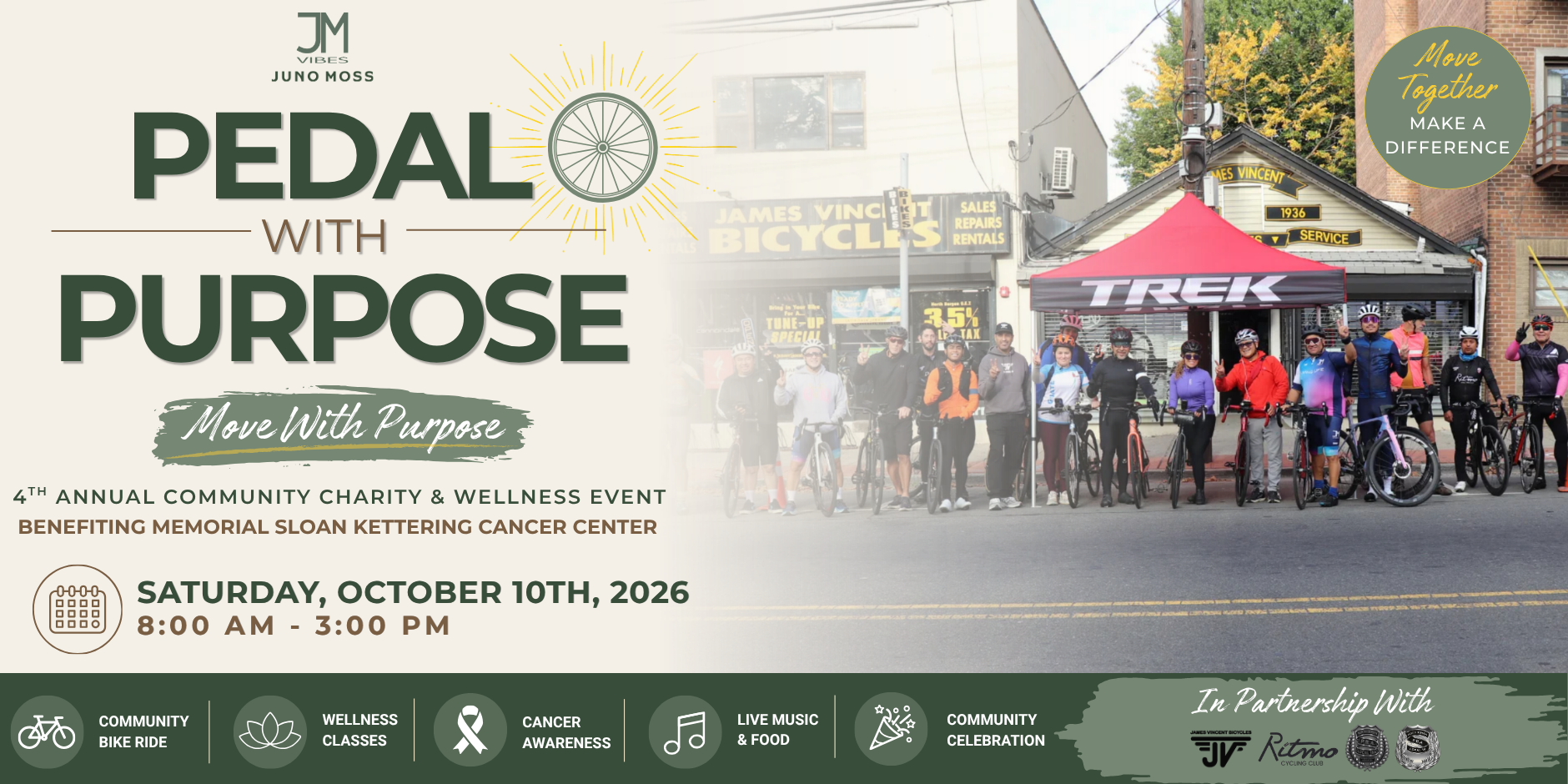 Pedal With Purpose 2026: Move To Fight Cancer