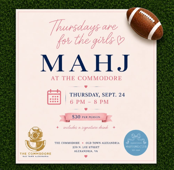 Mahj at The Commodore Pub in Old Town Alexandria