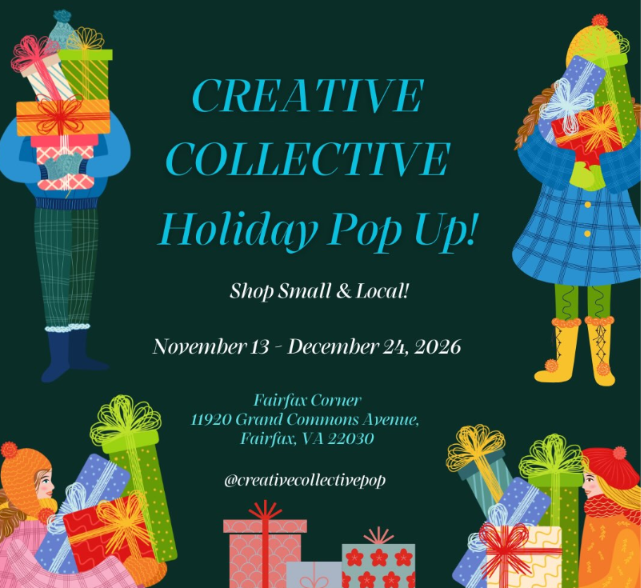 Creative Collective Holiday Pop Up at Fairfax Corner