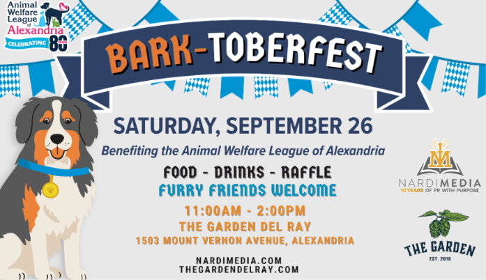 Bark-Toberfest at The Garden Del Ray in Alexandria