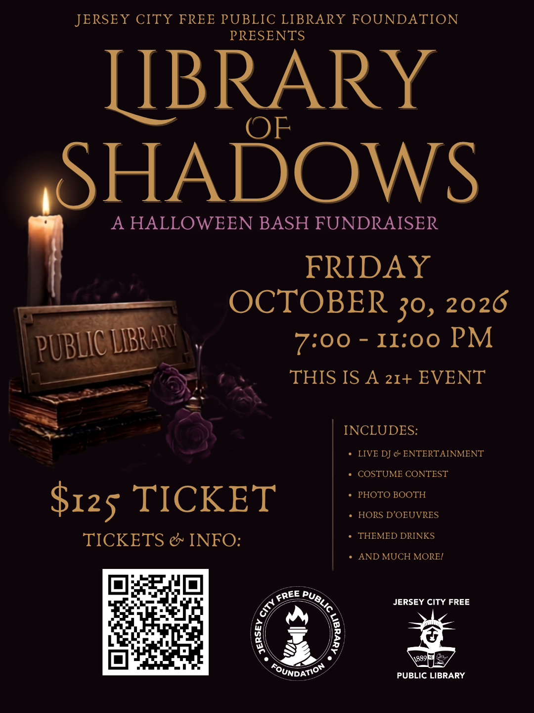 Annual Library of Shadows Fundraiser