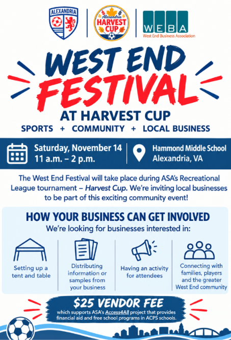 West End Festival at Harvest Cup at F.C. Hammond Middle School in Alexandria