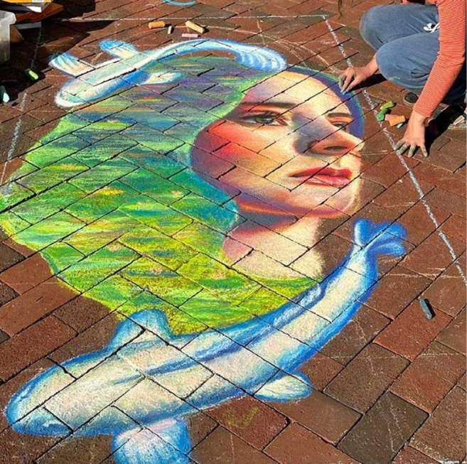 Chalkfest at Reston Town Center