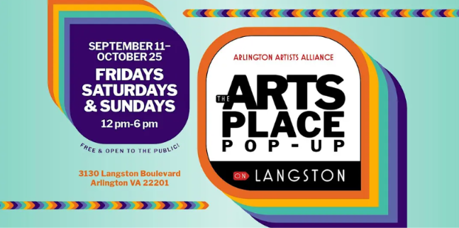 The ARTS Place Pop-Up on Langston by Arlington Artists Alliance