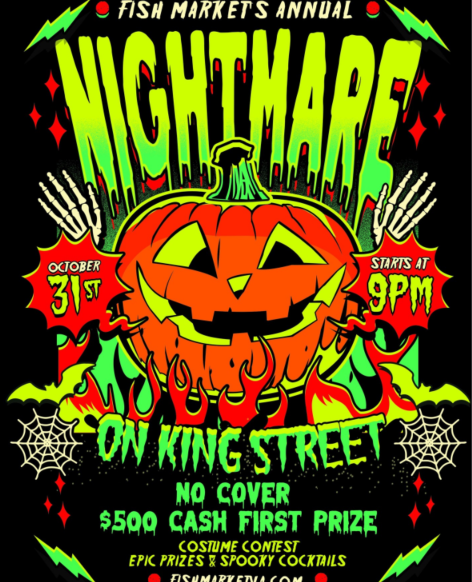 Nightmare on King Street at Fish Market VA in Alexandria