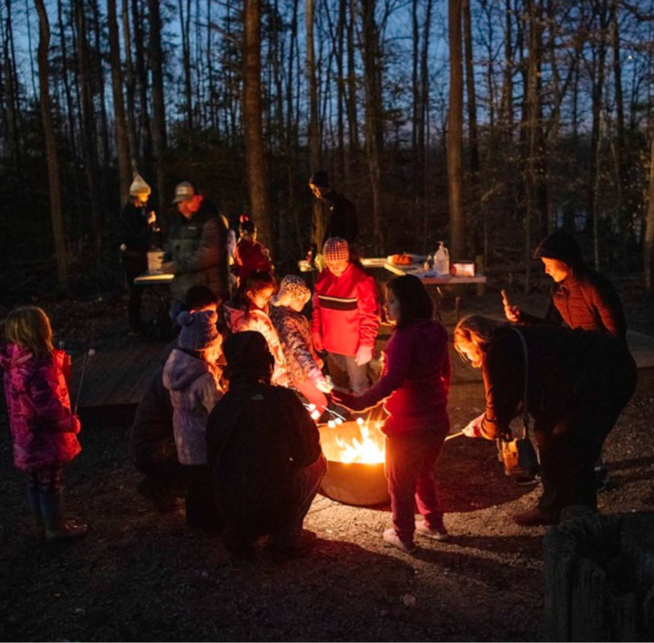 Campfire Friday at Hidden Pond Nature Center in Fairfax