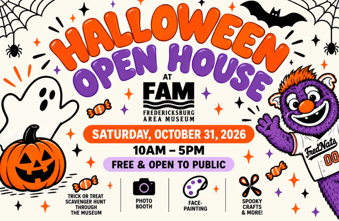 Halloween Open House at Fredericksburg Area Museum