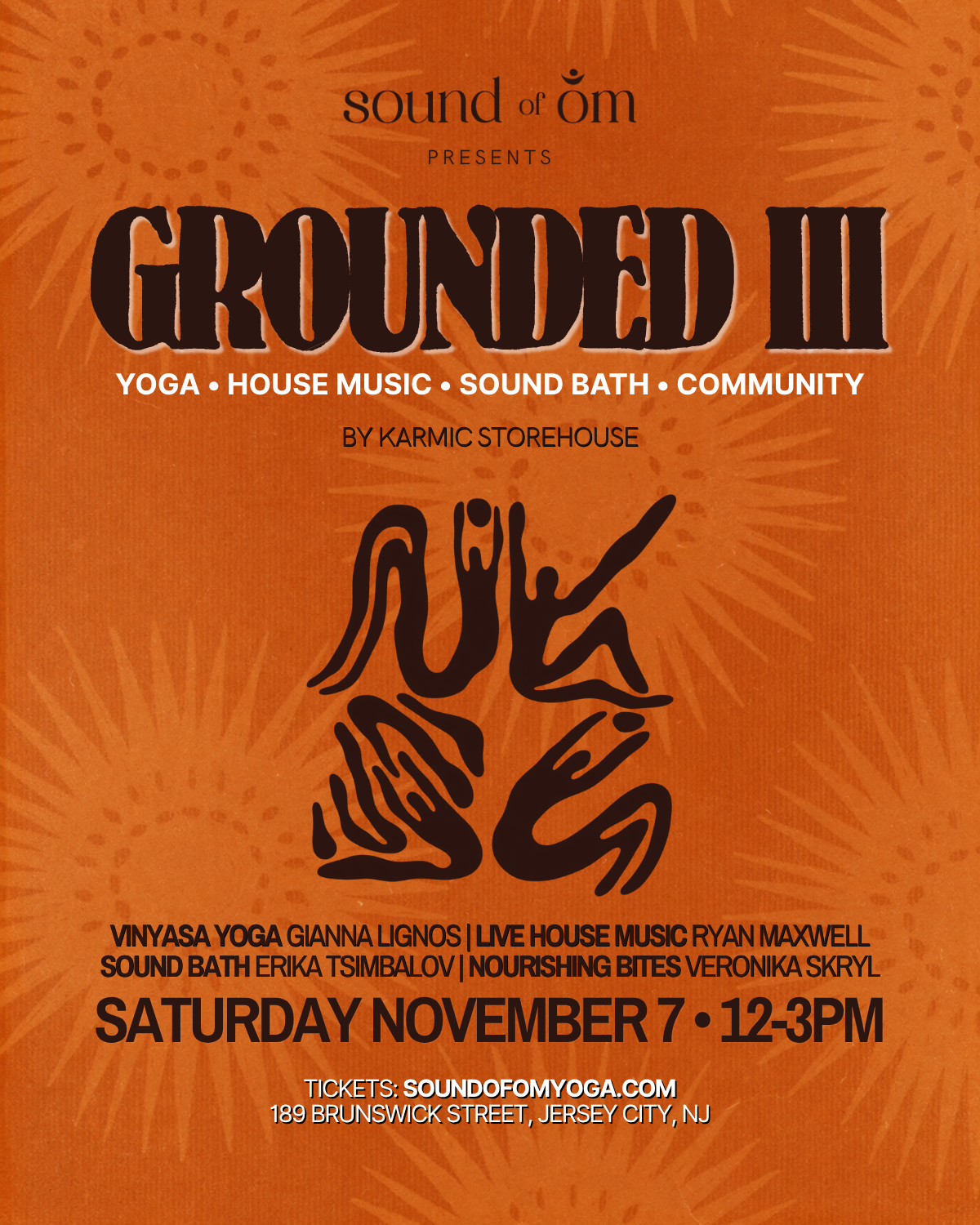 Grounded III: Vinyasa Yoga, Live DJ, Sound Bath Pop Up Event