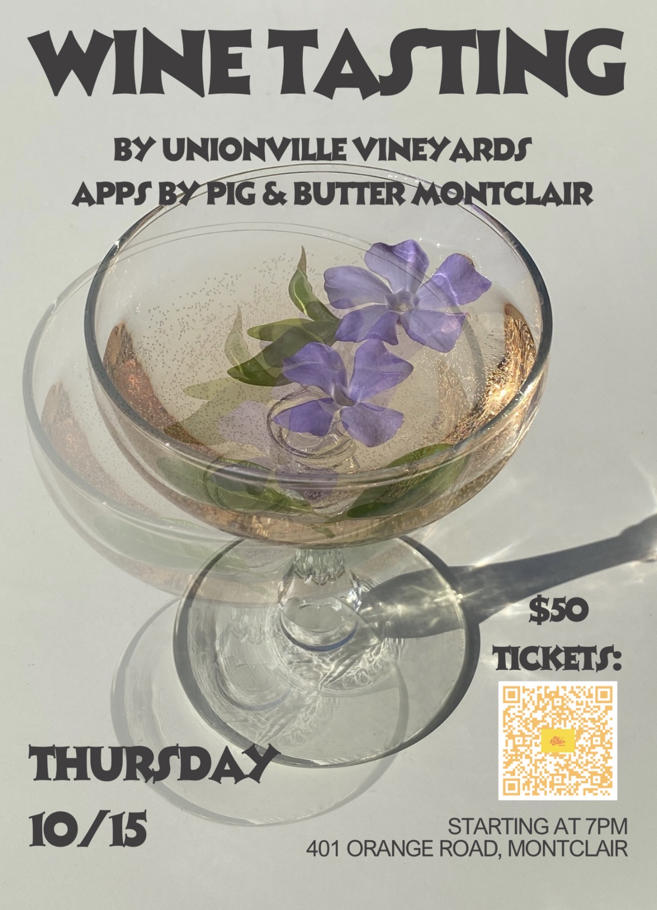 Wine Tasting at Pig & Butter With Unionville Vineyards