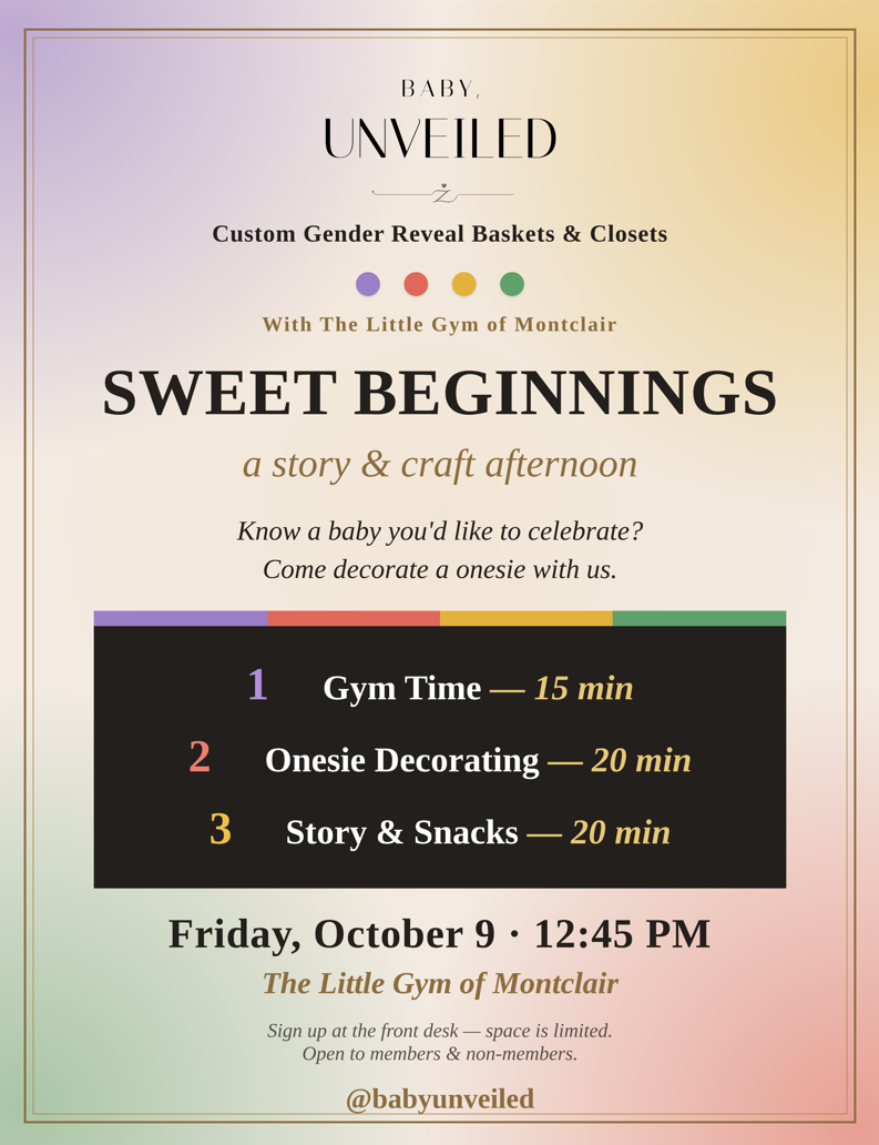 Sweet Beginnings