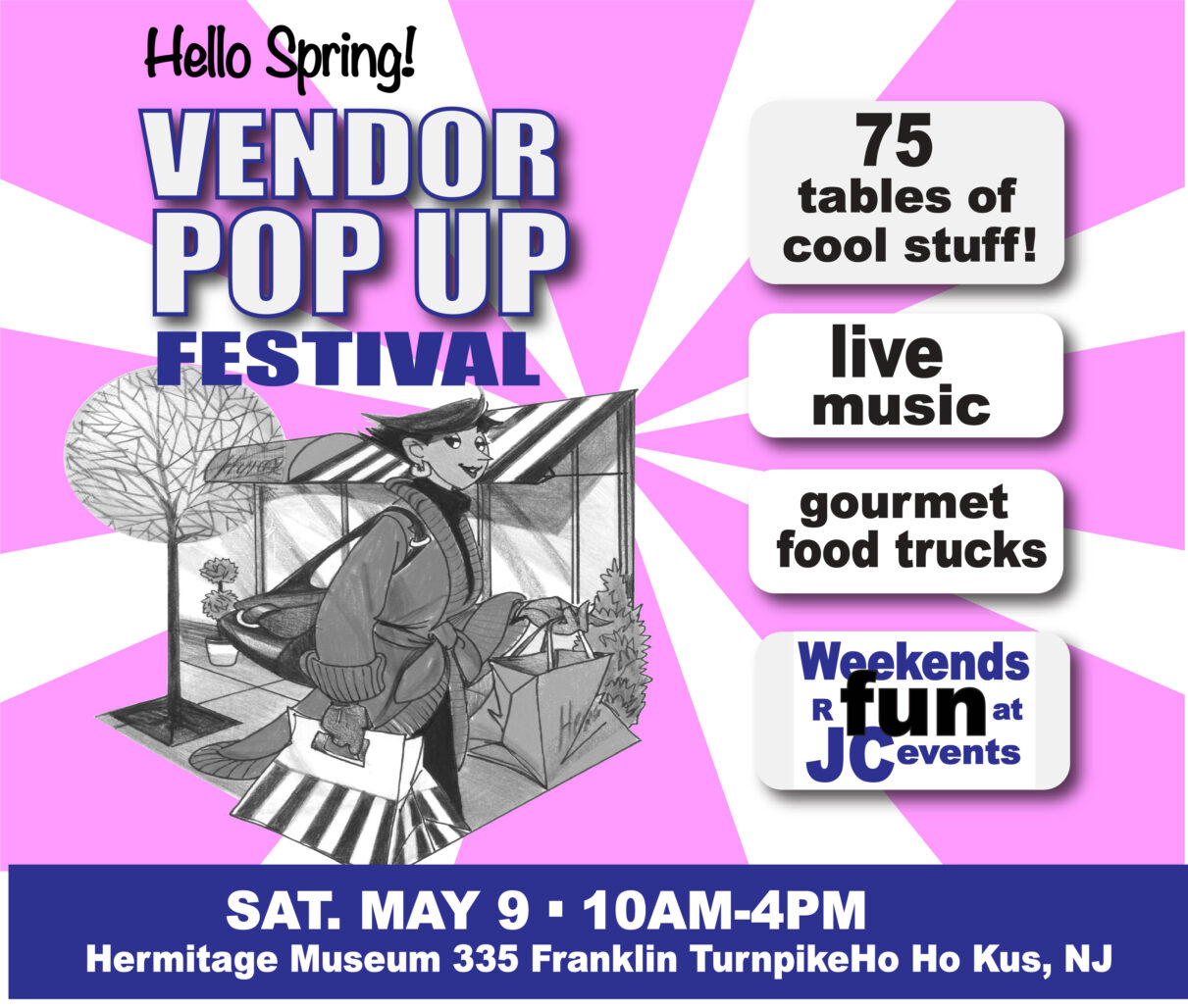 JC’s Vendor Pop Up w/Arts & Crafts at the Hermitage Museum Grounds