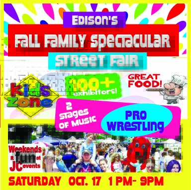 Edison’s Fall Family Spectacular Street Fair & Food Truck Fest