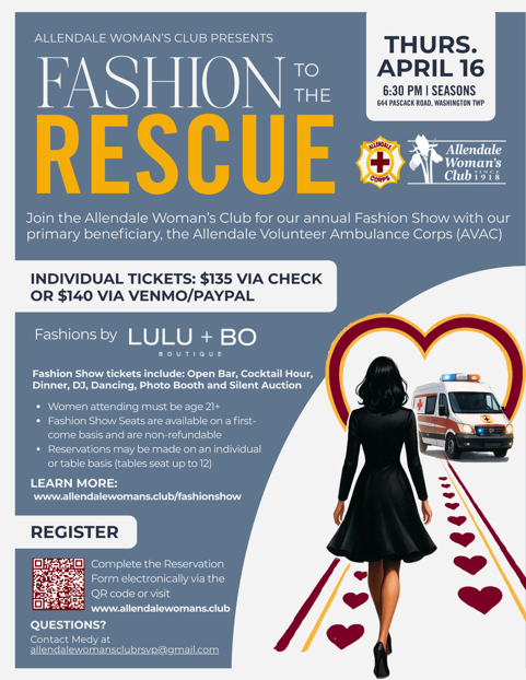 Fashion to the Rescue