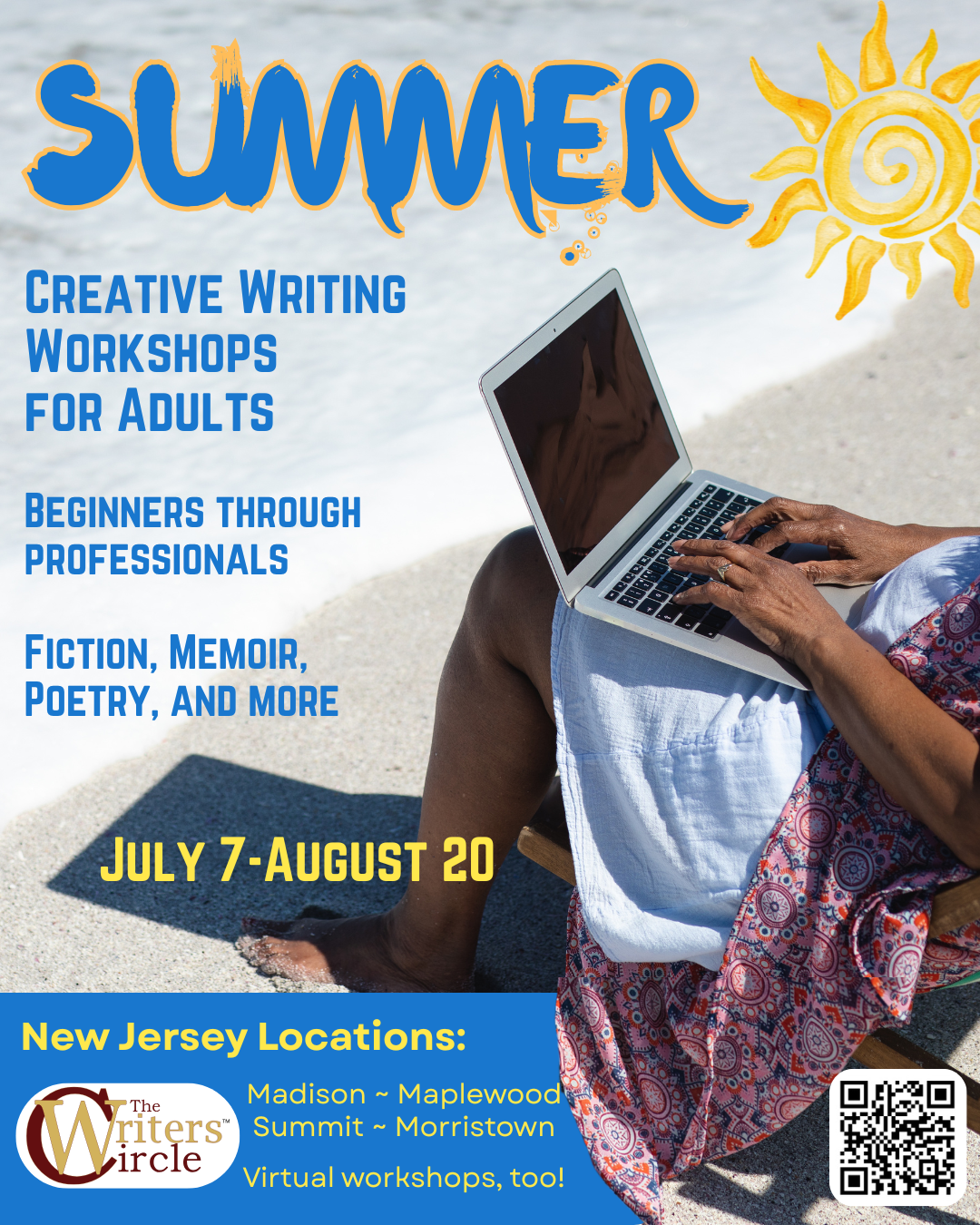 Summer 2026 Adult Writers Workshops
