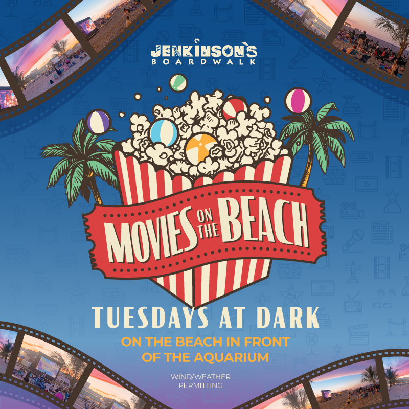 Movies on the Beach at Jenkinson’s Boardwalk