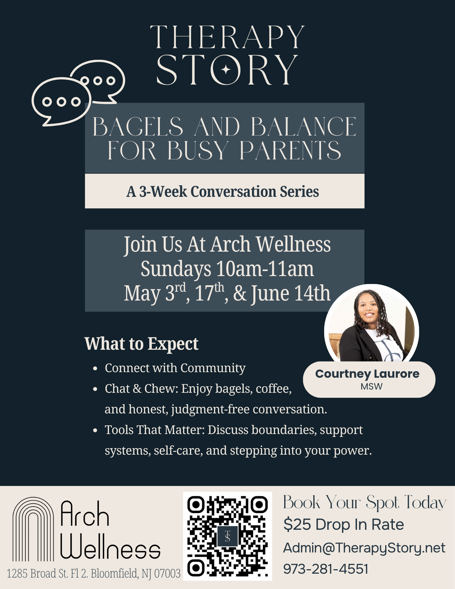 Bagels and Balance For Busy Parents: A 3-Week Conversation Series
