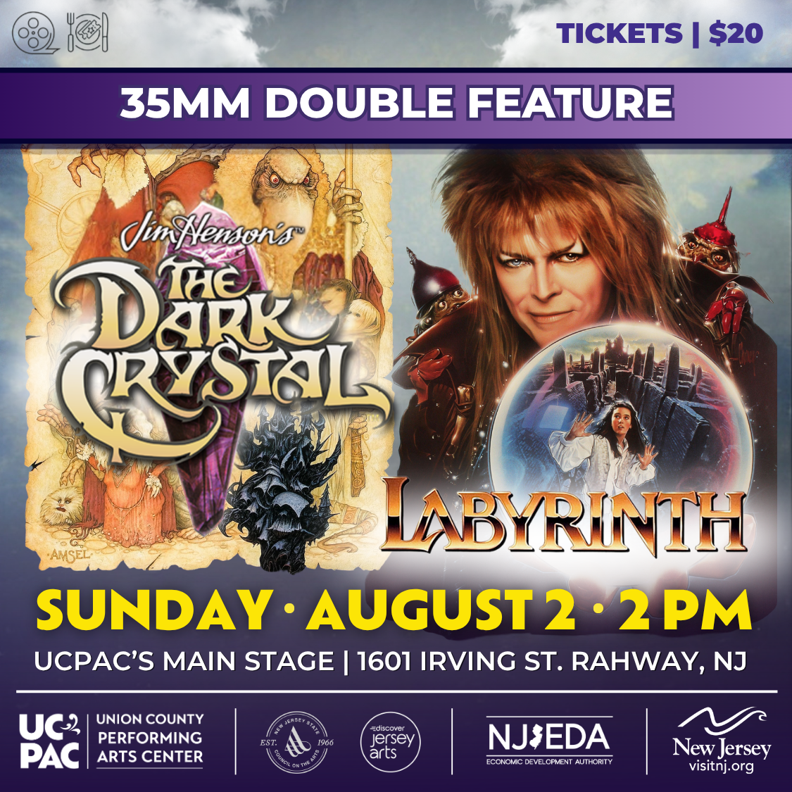 The Dark Crystal & Labyrinth – 35mm Double Feature