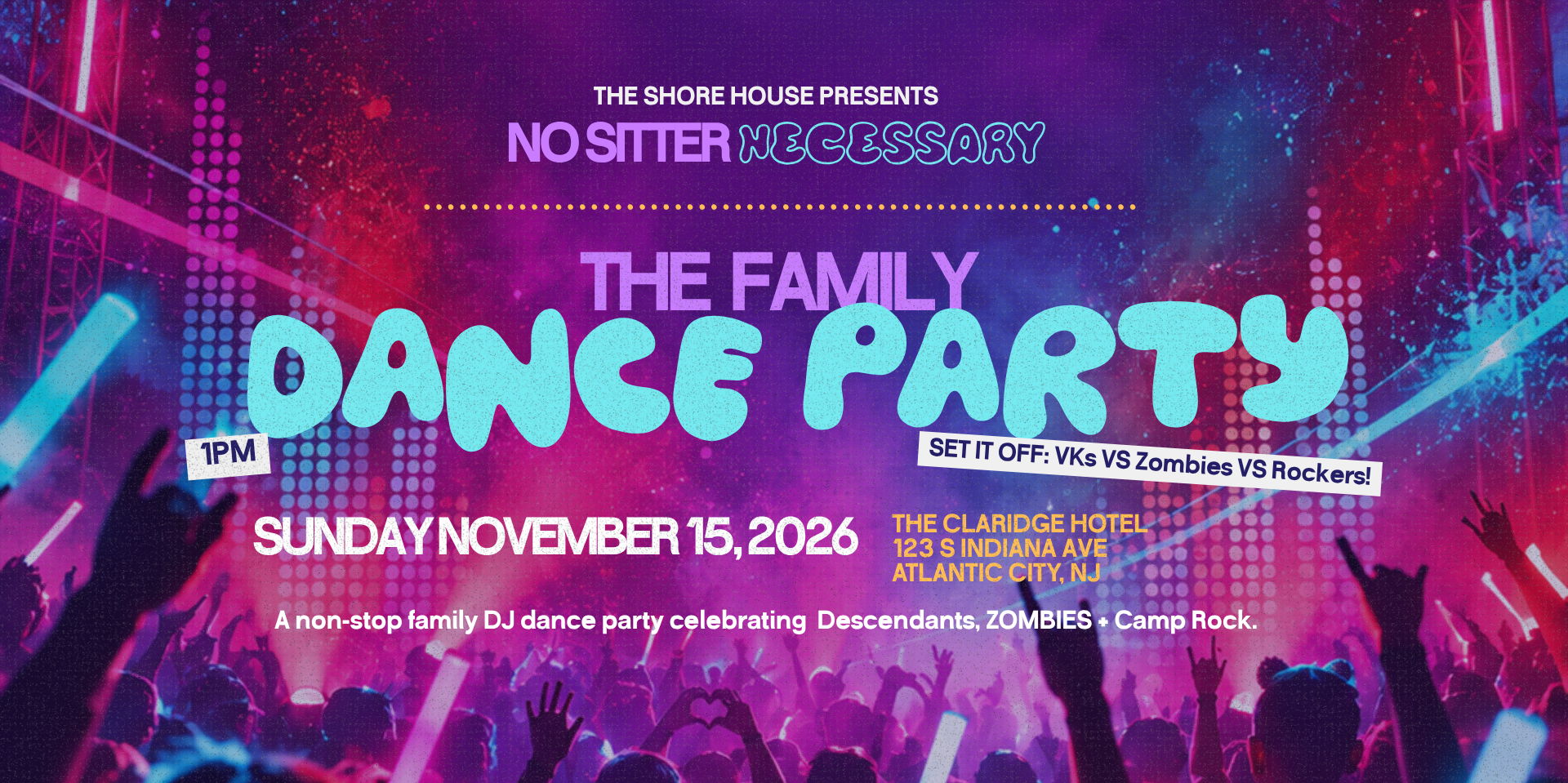 SET IT OFF: Descendants + ZOMBIES + Camp Rock Family Dance Battle!