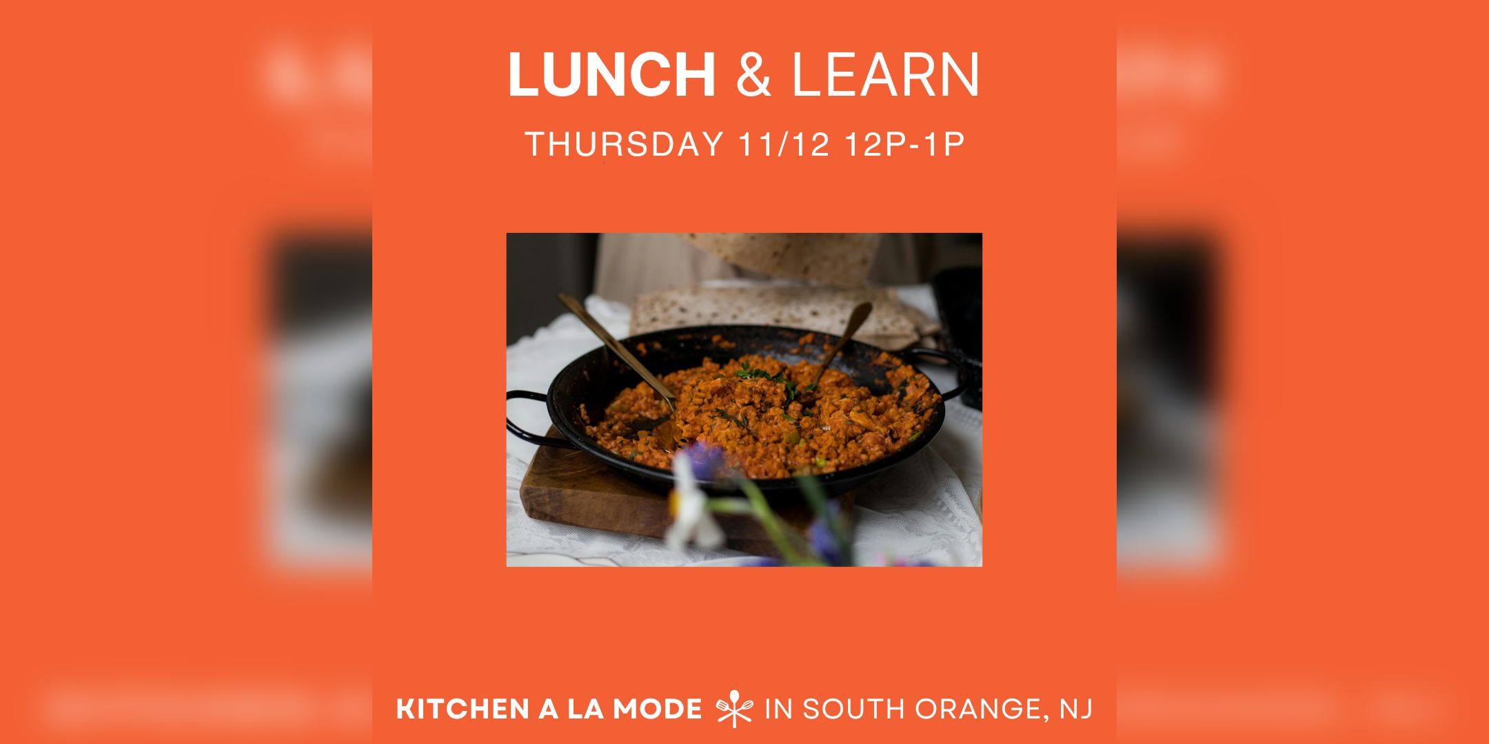 Lunch and Learn with Chef Erin 11/12 12p-1p