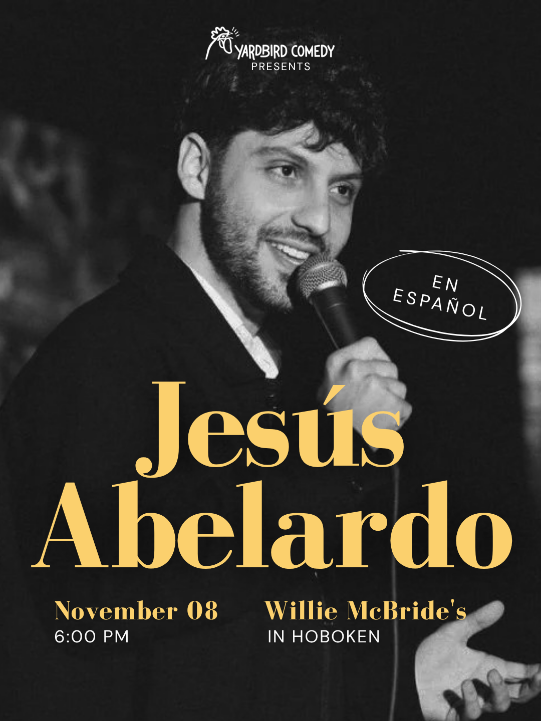 Abelardo (En Español) At Willie McBride’s In Hoboken