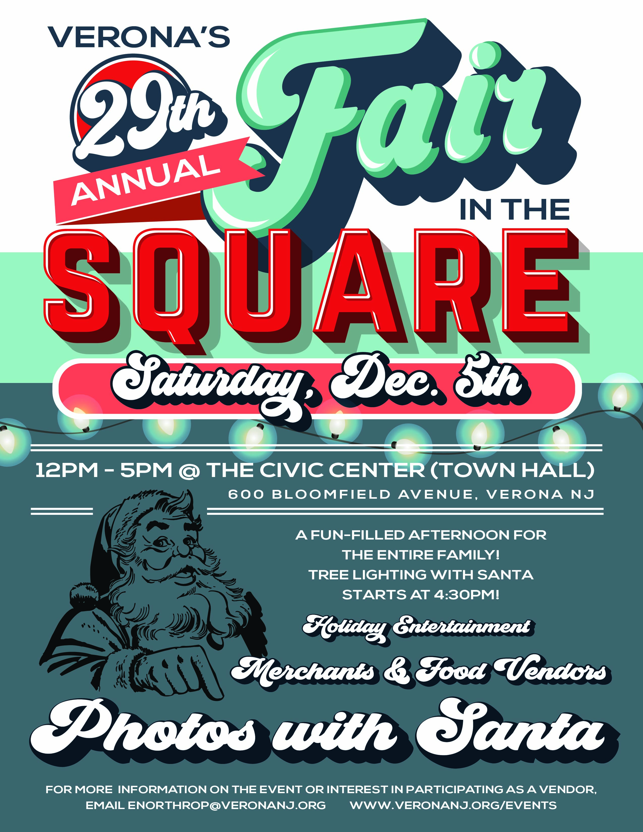 29th Annual Fair in the Square Holiday Market