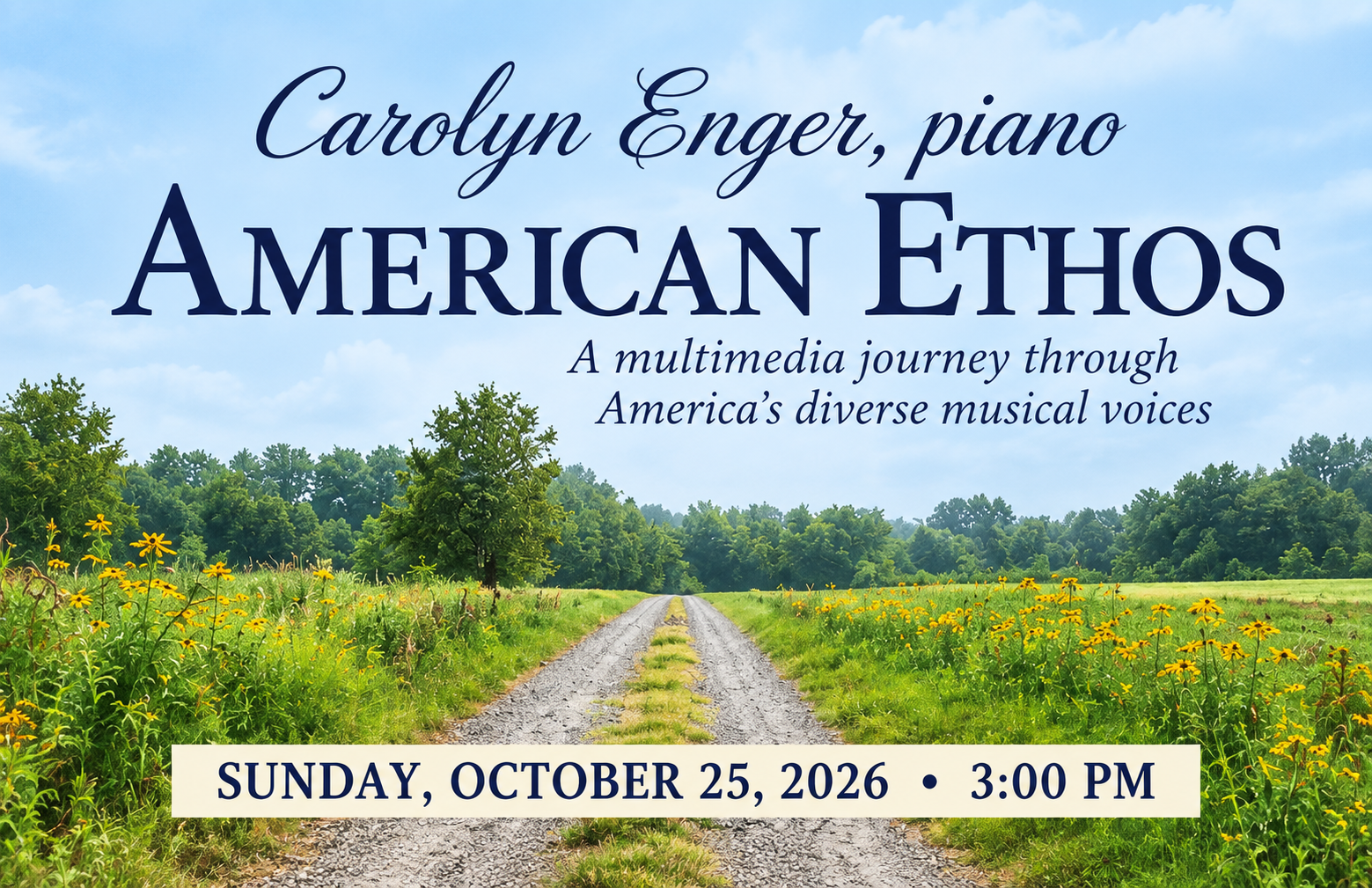 Glen Ridge Community Concerts: American Ethos