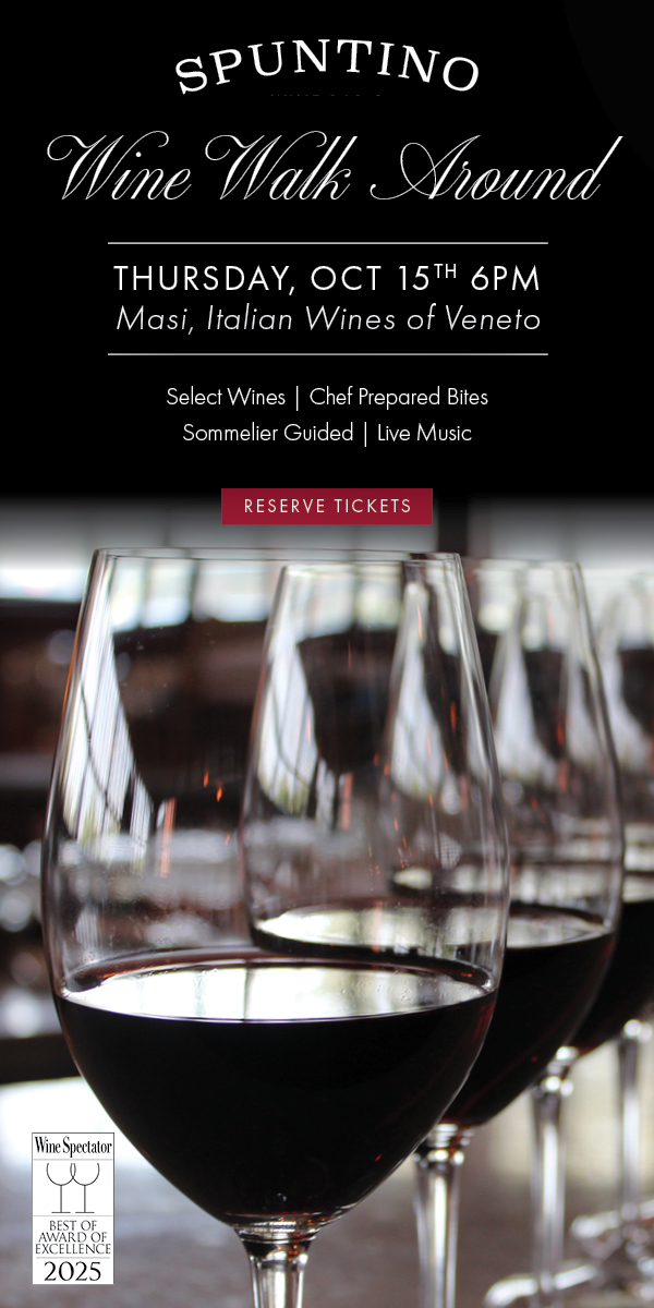 Spuntino, Clifton – Masi, Italian Wines of Veneto Wine Walk Around