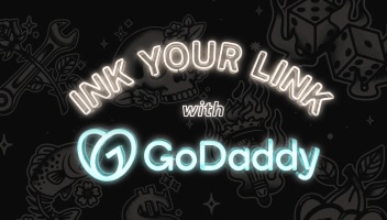 GoDaddy Ink Your Link Pop-up