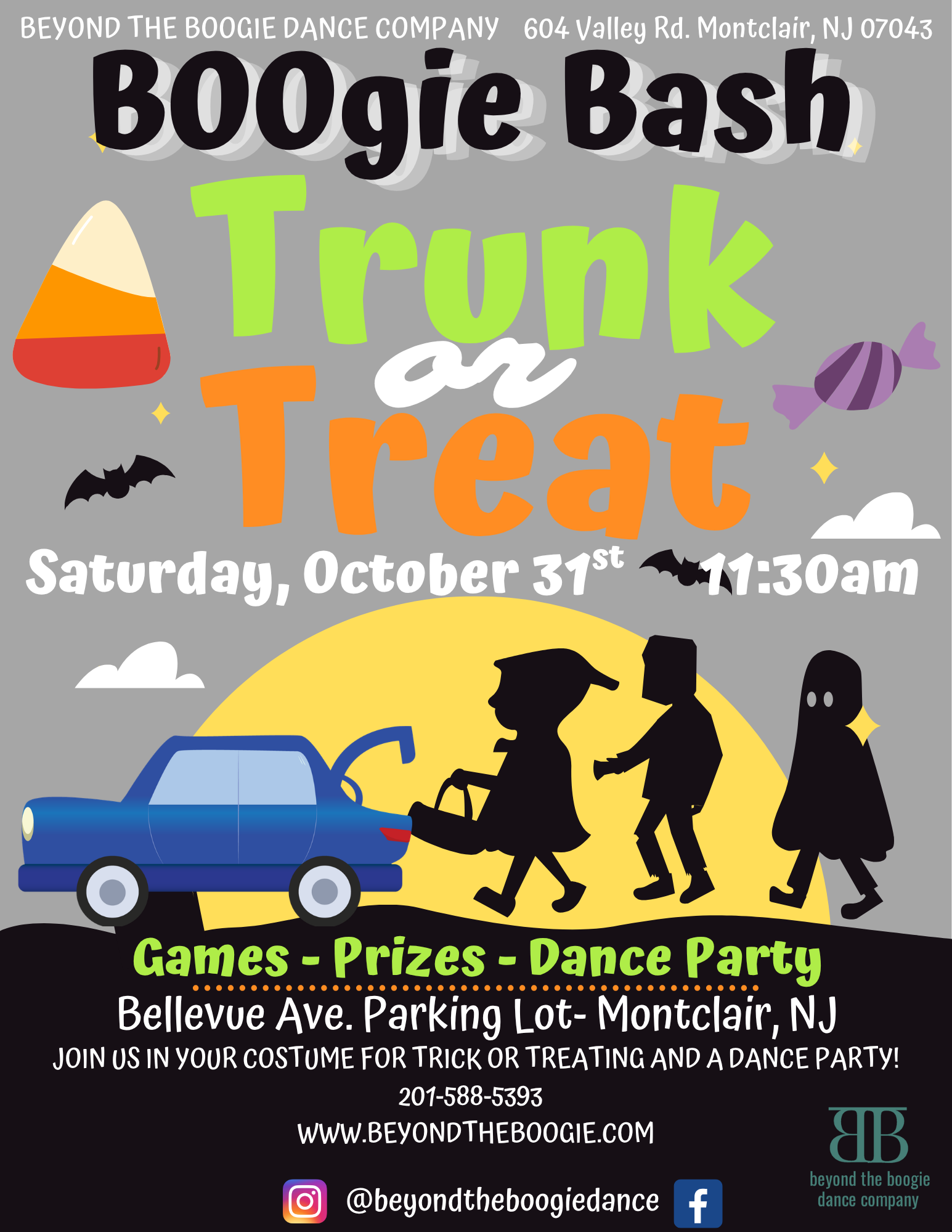 Beyond The Boogie Bash Trunk or Treat