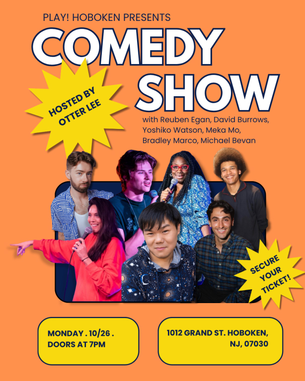 Stand-Up Comedy Night at Play! Hoboken