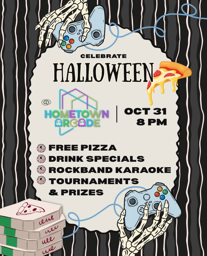 Celebrate Halloween with Hometown Arcade