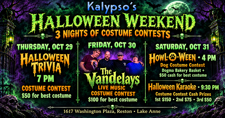 THE VANDELAYS on Mischief Night (Halloween Eve) 10/30