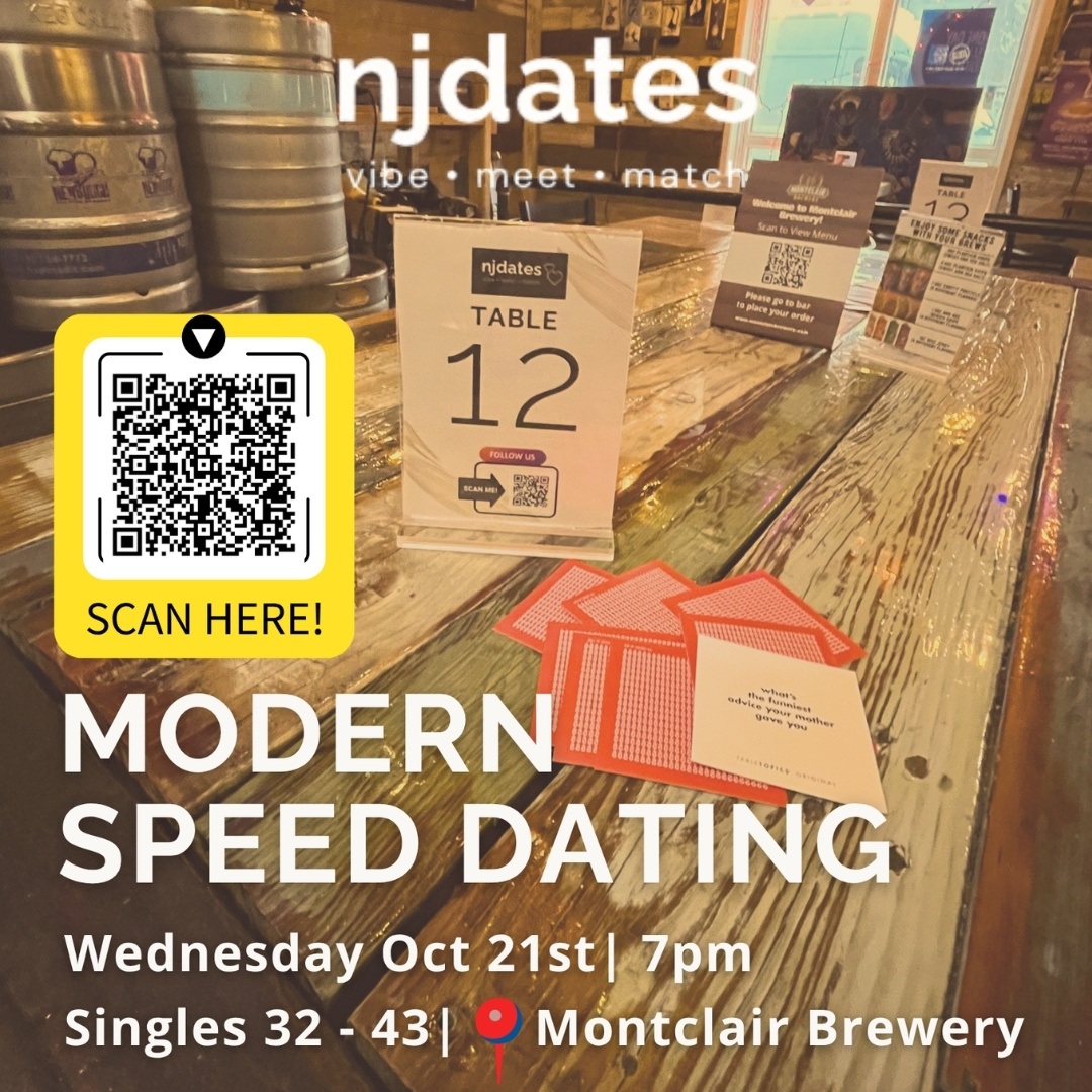 NJ Dates Speed Dating Event: Singles 32-43 at Montclair Brewery
