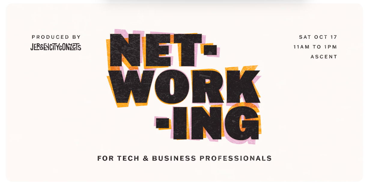 Jersey City Connects | Networking Event: Tech & Business Professionals