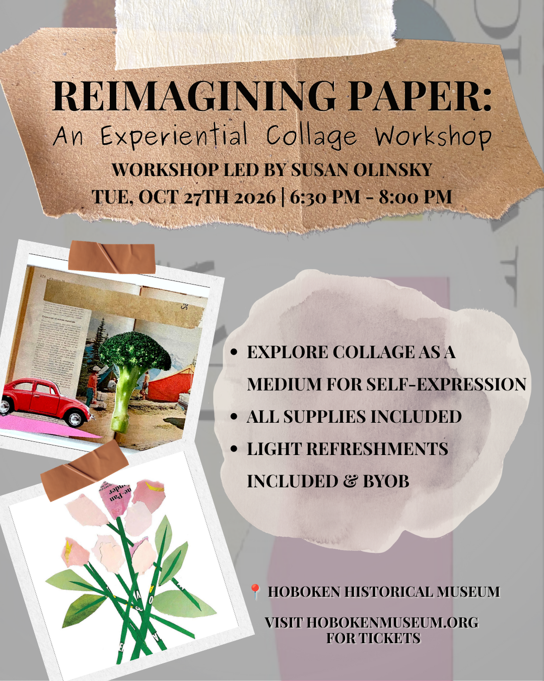 Reimagining Paper: An Experiential Collage Workshop