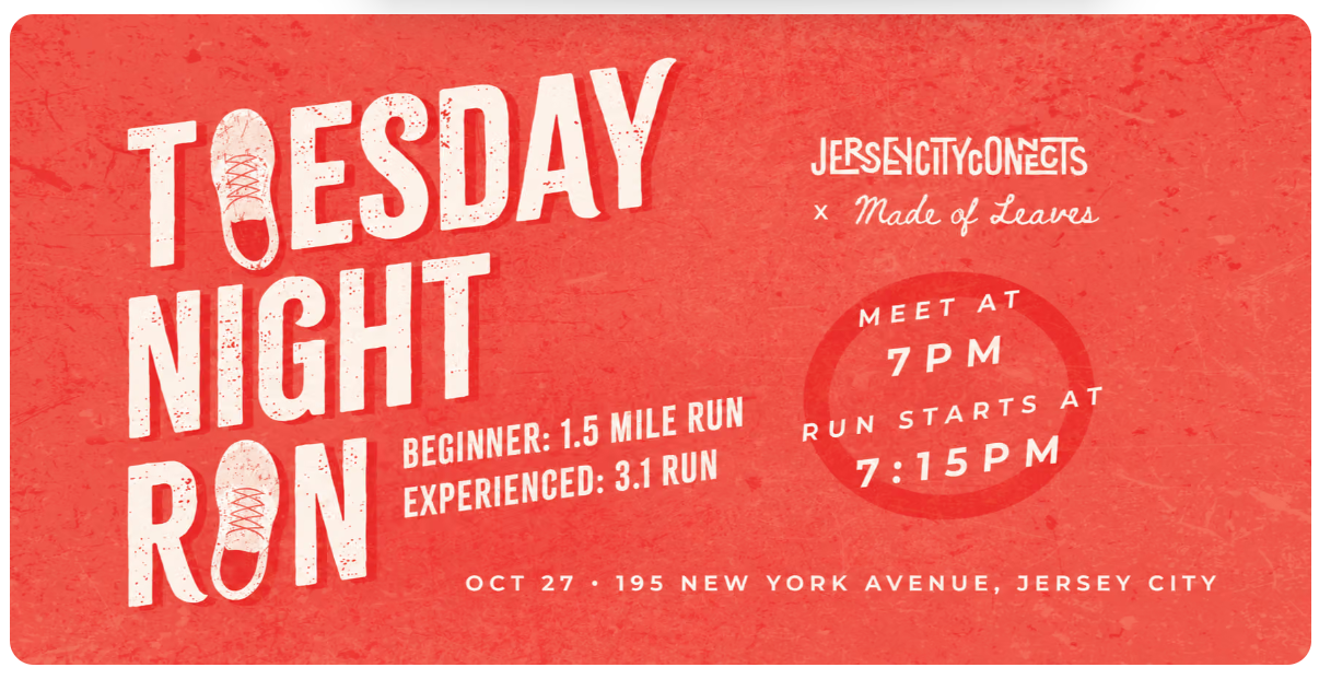 Jersey City Connects | Community Run Club (October)