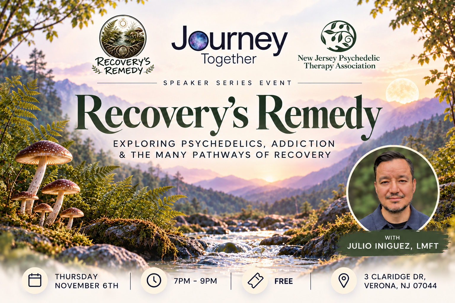 Recovery’s Remedy: Exploring Psychedelics, Addiction & Recovery