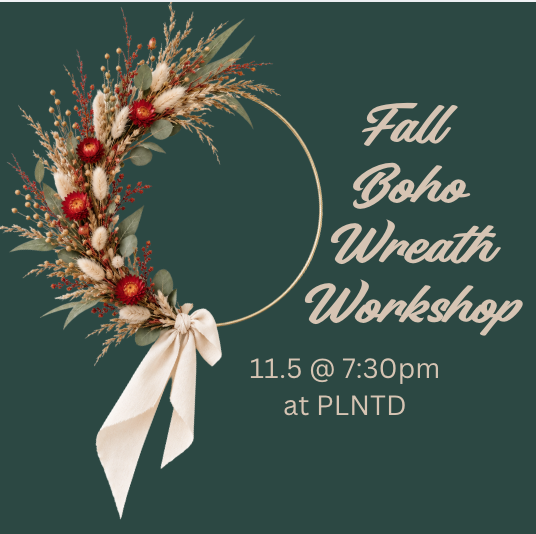 Fall Wreath Workshop