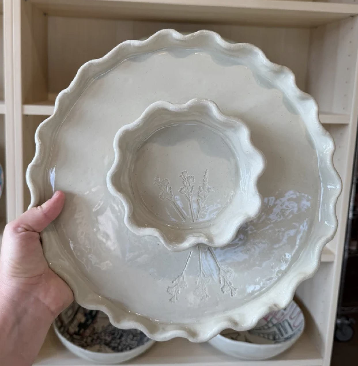 Pottery Workshop: Chip & Dip Platter